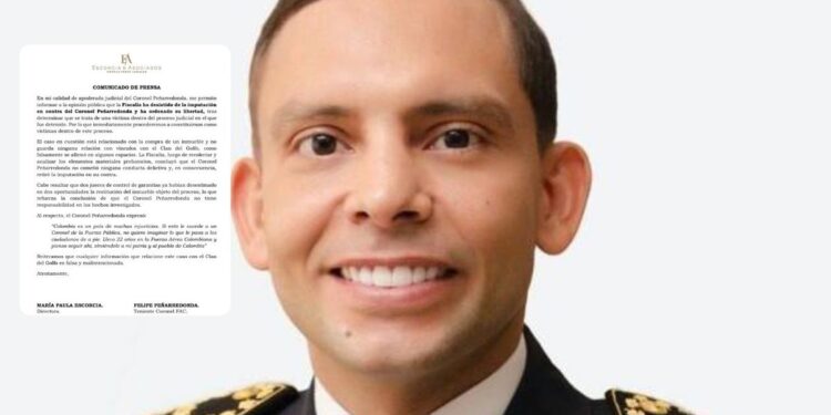 Juez de control ordenó la libertad inmediata del teniente coronel (FAC), fue vinculado con el ‘Clan del Golfo’