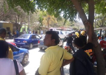 Habitantes del municipio de Albania protestan por la falta del servicio de agua