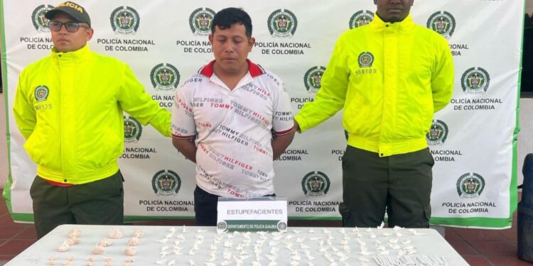 En Maicao, detienen alias «Manito», por el tráfico  de estupefacientes