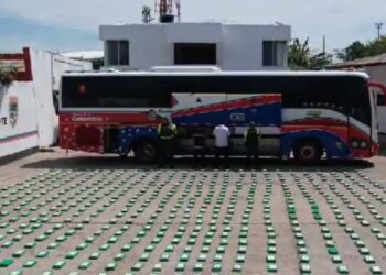 Capturan a dos sujetos e incautan 635 kilos de clorhidrato de cocaína en el municipio de Hatonuevo