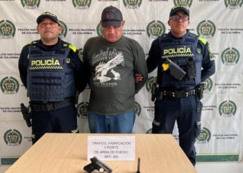 Capturan a un sujeto portando una pistola calibre 22 milímetros de manera ilegal en Hatonuevo