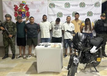 Golpe a la extorsión en Santa Marta: capturan a 10 presuntos miembros de las Autodefensas Conquistadoras de la Sierra Nevada