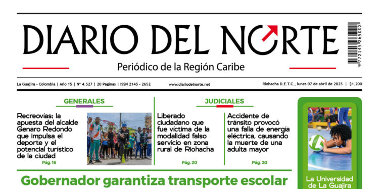 Esta es nuestra edición de hoy lunes 7 de abril de 2025