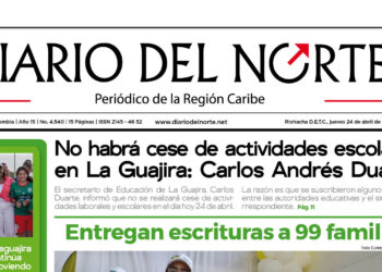 Esta es nuestra edición de hoy jueves 24 de abril de 2025
