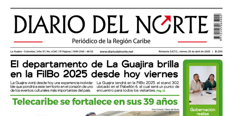Esta es nuestra edición de hoy viernes 25 de abril de 2025