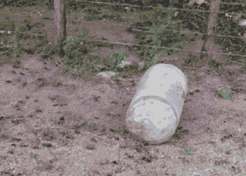 Cilindro abandonado en vía Albania – Maicao genera alarma entre la comunidad