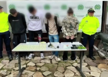 Capturan a cuatro presuntos integrantes del ‘Tren de Aragua’ que operaban en Bogotá y Chía