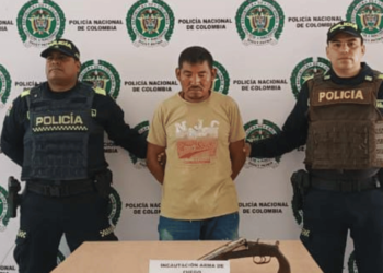 Capturan a un hombre en Riohacha por agredir a su pareja y amenazarla con arma de fuego