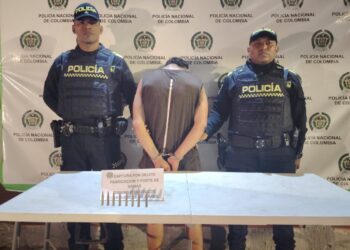 Capturan a un joven por presunta violencia intrafamiliar y porte ilegal de armas de fuego en Maicao