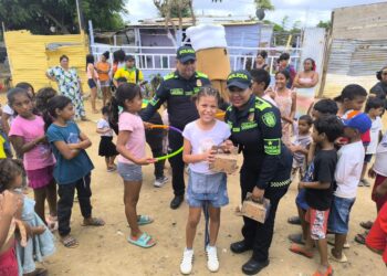 Autoridades en Maicao celebraron el Día del Niño con actividades lúdicas y pedagógicas