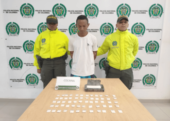 Capturado en Riohacha con más de un kilo de cocaína en su poder