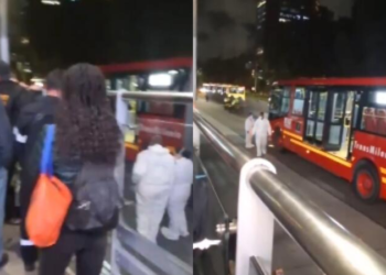 Hombre que robó un celular murió atropellado por un Transmilenio mientras intentaba huir