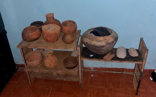 Rescatan 144 piezas arqueológicas saqueadas por influencers en el Huila