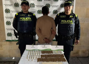 Cae en Bogotá presunto integrante de ‘Los Venecos’ con más de 1.500 dosis de droga y munición ilegal