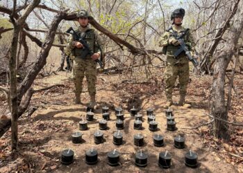 Ejército neutraliza depósito con explosivos en zona rural de Maicao