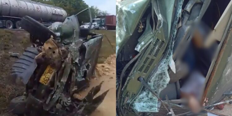 Fatal accidente en la vía Pailitas – Curumaní deja a dos electricistas muertos