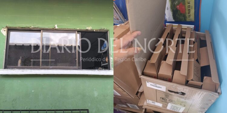 Estudiantes de la I.E Técnica Rural de Mingueo protestan por el robo de más de 30 computadores de la sede San Martín