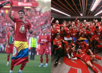 Luis Díaz brilla en el Liverpool y se corona campeón de la Premier League 2024-25