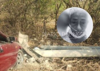 Accidente de tránsito provoco una falla de energía eléctrica, causando la muerte de una persona de la tercera edad