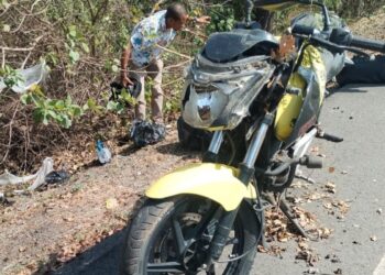 Accidente de tránsito deja dos personas heridas en la Troncal del Caribe en zona de El Ebanal