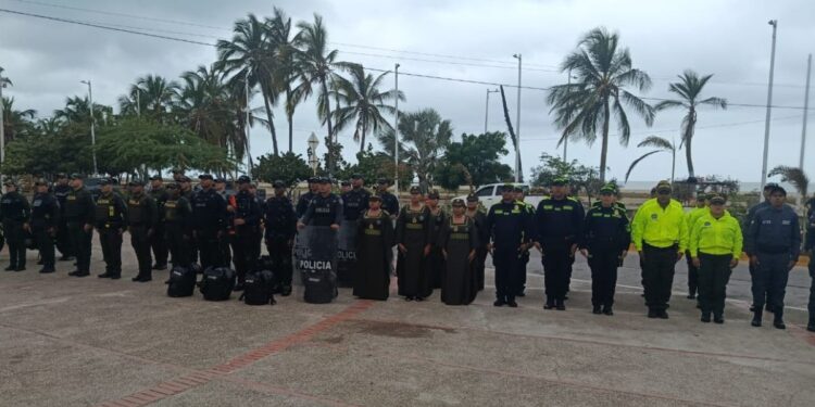 Lanzamiento del plan Semana Santa Unidos por la seguridad en La Guajira