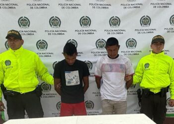 En zona rural de Uribia capturan a dos personas portando de manera ilegal un arma de fuego