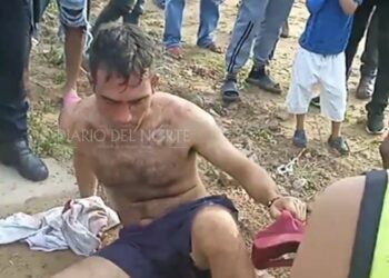 Paloterapia a un hombre que presuntamente intentó robarse una moto por la antigua invasión Villa Iler en Riohacha