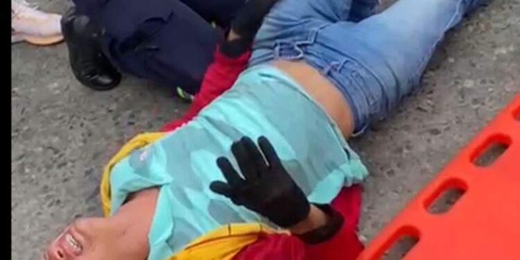 Un joven y menor de edad heridos en un accidente de tránsito tipo choque en Riohacha