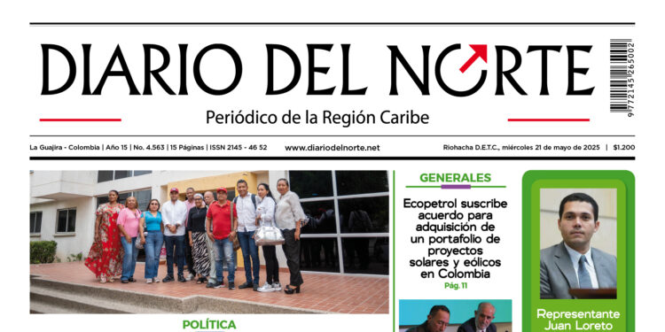 Esta es nuestra edición de hoy miércoles 21 de mayo de 2025
