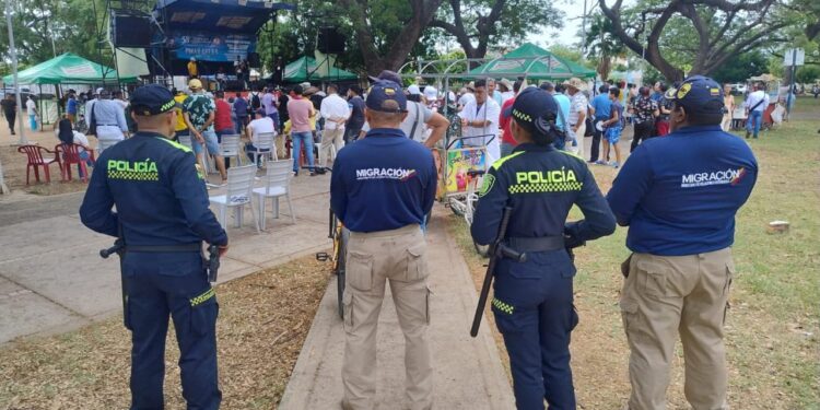 Migración Colombia refuerza controles en Valledupar durante Festival Vallenato