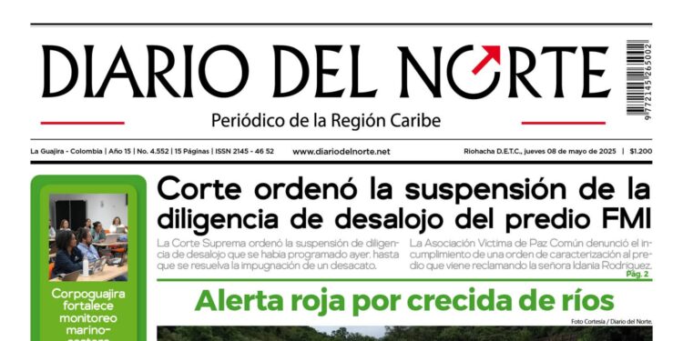 Esta es nuestra edición de hoy jueves 08 de mayo del 2025