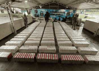 Ejército incauta más de un millón de cigarrillos de contrabando en Albania, La Guajira