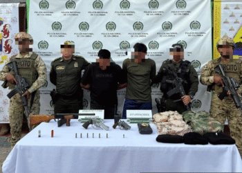 Capturan en Maicao a dos presuntos integrantes del ELN señalados de extorsión y narcotráfico