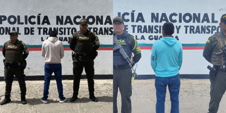 Capturan a dos motociclistas con licencias falsas en la vía Riohacha–Paraguachón