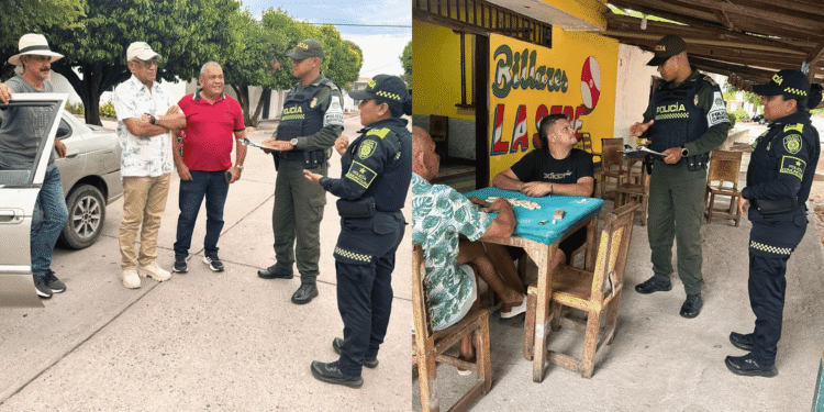 Policía realiza jornadas de sensibilización para mejorar la seguridad en San Juan del Cesar