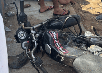 Dos hombres resultaron heridos en accidente de tránsito entre motocicletas en Riohacha