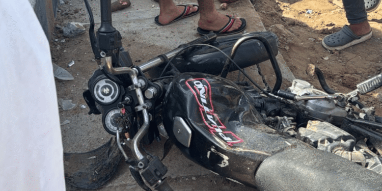 Dos hombres resultaron heridos en accidente de tránsito entre motocicletas en Riohacha