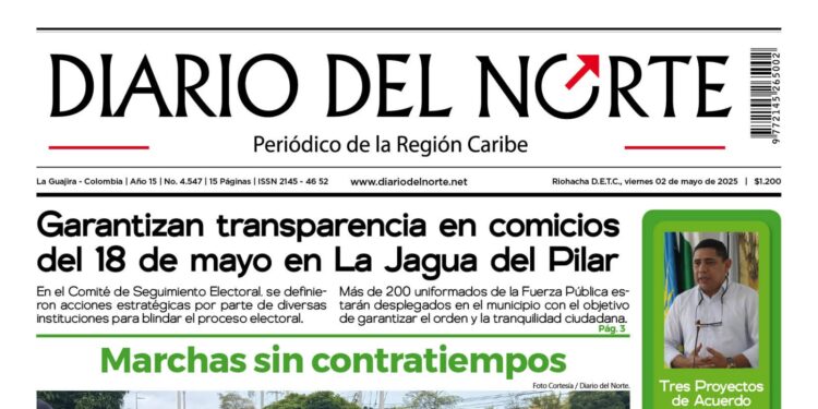 Esta es nuestra edición de hoy viernes 02 de mayo de 2025
