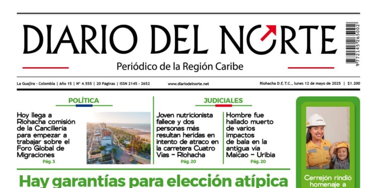 Esta es nuestra edición de hoy lunes 12 de mayo de 2025