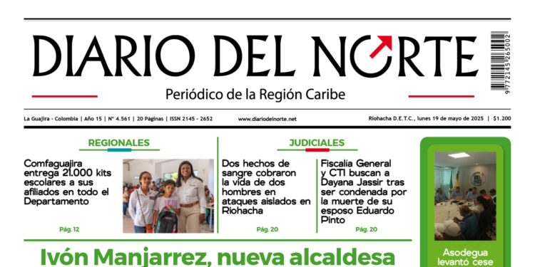 Esta es nuestra edición de hoy lunes 19 de mayo de 2025