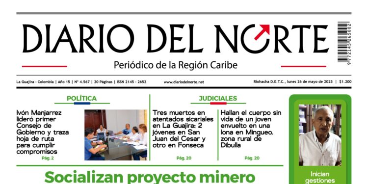 Esta es nuestra edición de hoy lunes 26 de mayo de 2025