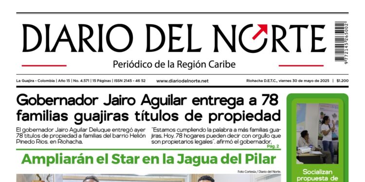 Esta es nuestra edición de hoy viernes 30 de mayo de 2025