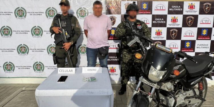 Capturan en Santa Marta a presunto extorsionista vinculado a ‘Los Pachenca’