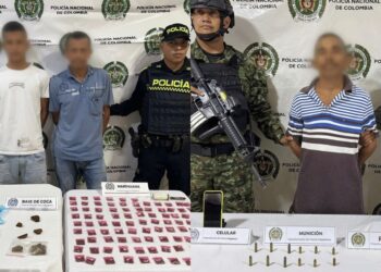 Caen tres presuntos integrantes de redes criminales en Magdalena durante operativos coordinados entre Policía y Ejército