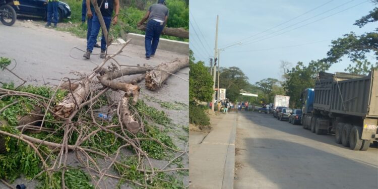 Bloqueo en Cuestecita por aguas estancadas y falta de acueducto: comunidad exige atención urgente