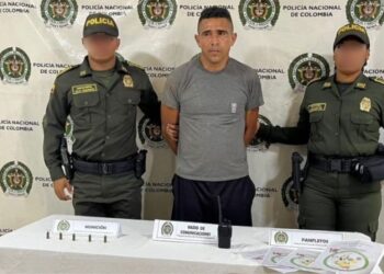 Capturan en Plato a presunto colaborador del Clan del Golfo con munición y panfletos intimidatorios