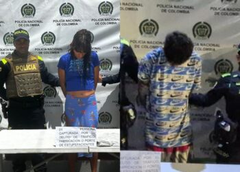 Capturan a dos personas por porte y tráfico de estupefacientes en el municipio de Maicao