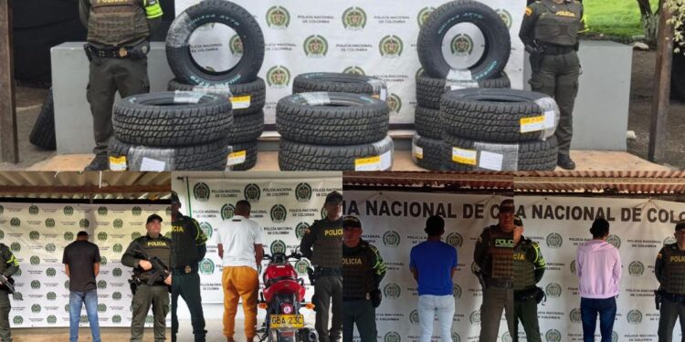 En vías de La Guajira realizan varias capturas por delitos como hurto, falsedad de documentos y por contrabando