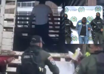 En Santa Marta, fue inmovilizado un camión con 415 kilos de alcaloide