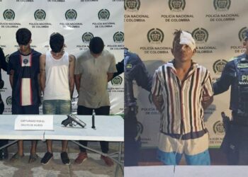 Capturan en Maicao a cuatro presuntos delincuentes y recuperan elementos hurtados